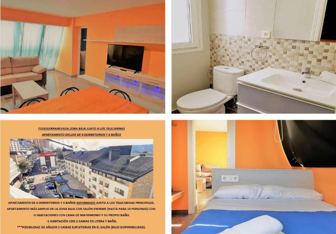Todosierranevada Zona Baja - Apartamentos De 4 Dormitorios - Junto A Los Telecabinas Sierra Nevada Exterior photo
